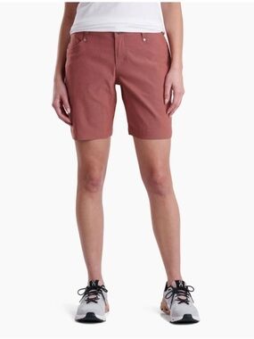 Kühl Trekr Shorts size 10 in Dark Dahlia 8” Inseam Hiking Outdoor Performance